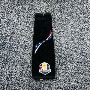 Ryder Cup 2018 Golf  Trifold Towel Black